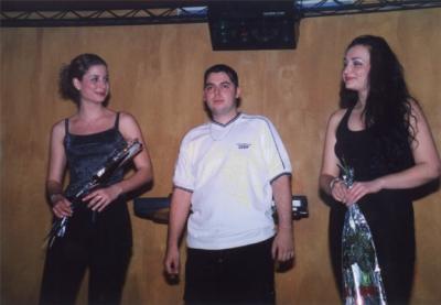 Performance of the Bass Systém group at the luxurious MayDay club in Prague