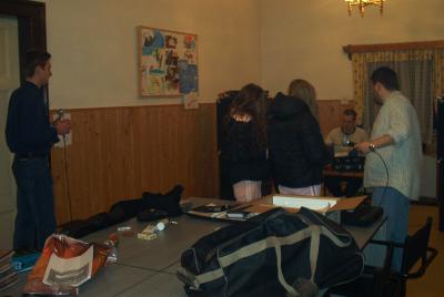 Music rehearsal in Mnichovicích