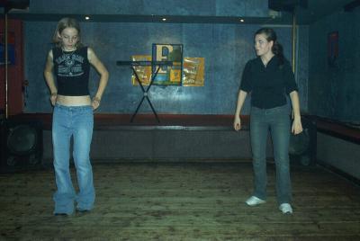 Music rehearsal at the Kačer club in Prague